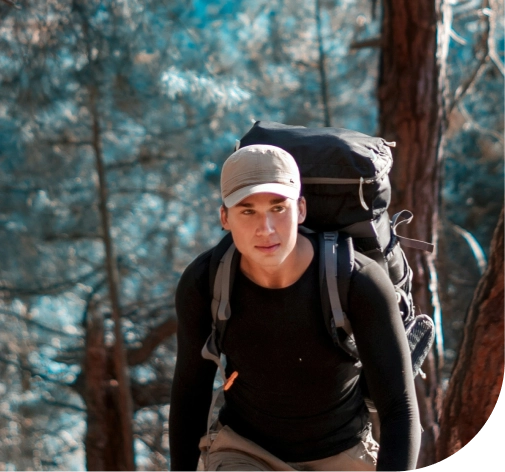 Portrait of a Black Crag team member